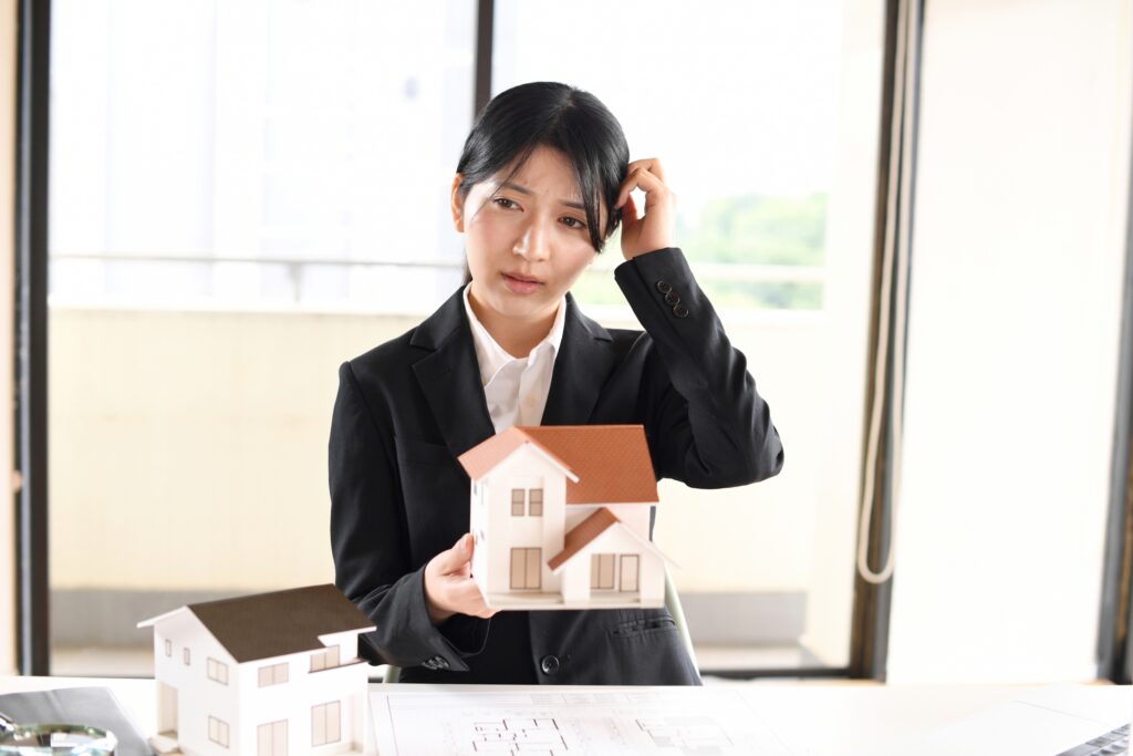 家が売れないの画像